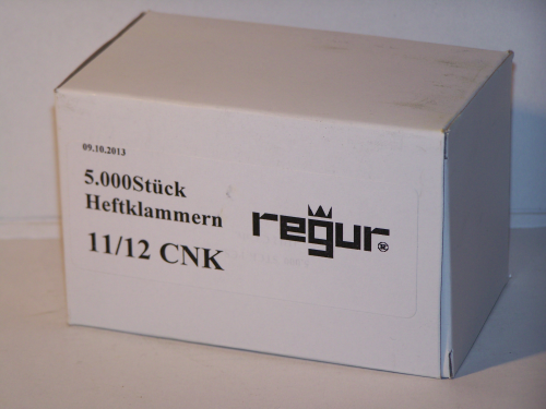 Klammern  Regur  Typ 11/140/8  in 12mm    5000Stück